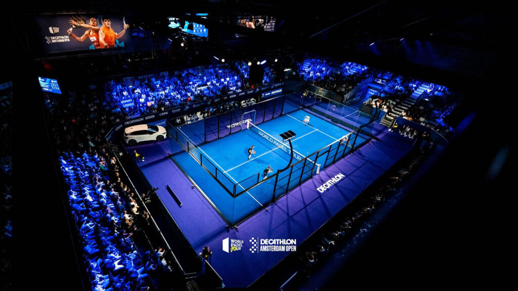 Кадр с турнира World Padel Tour в Амстердаме / Фото из открытых источников